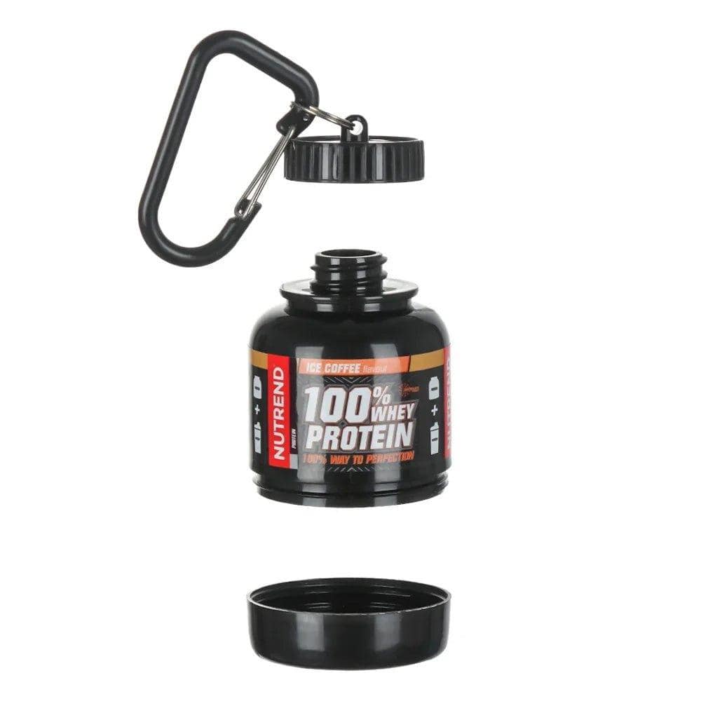 200ml Portable Mini Protein Powder Bottle with Keychain - SnapBags