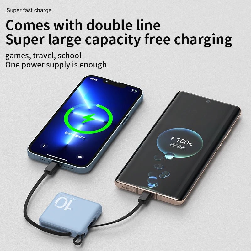 Mini Power Bank - 30000mAh - SnapBags